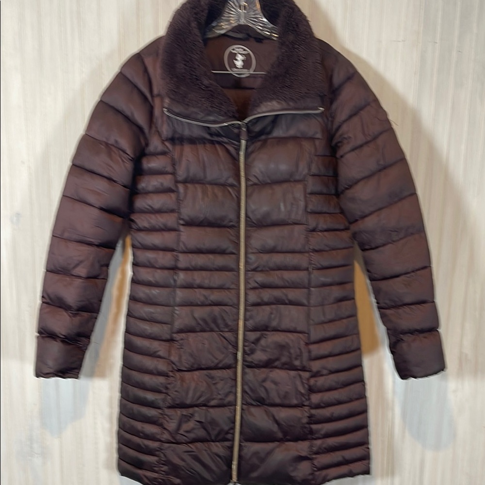SAVE THE DUCK Purple Puffer Jacket